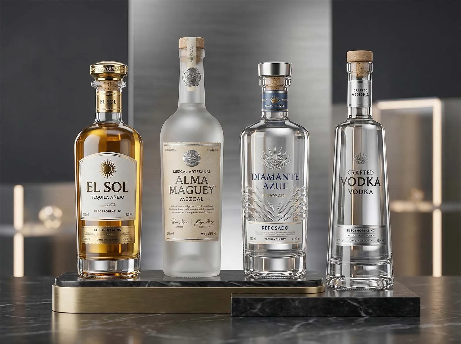 Botellas para Destilados